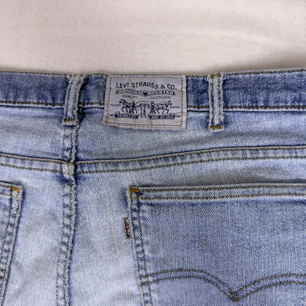 Vintage 90s Levi's 541 Action Jeans 34x32 Relaxed Trevira ESP Poly Blend Stretch